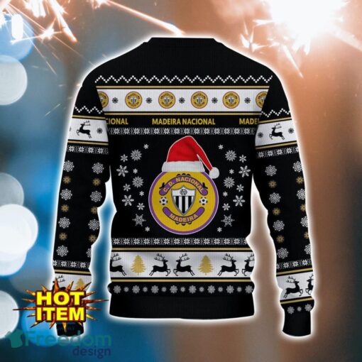 C.D. Nacional 3D Ugly Christmas Sweater For Men And Women Sport Fans Product Photo 3