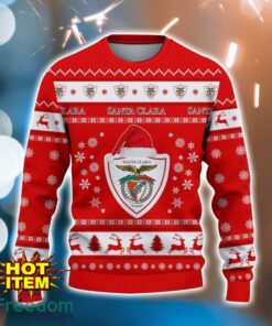 CD Santa Clara 3D Ugly Christmas Sweater For Men And Women Sport Fans Product Photo 2