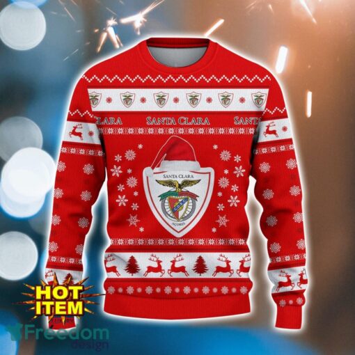 CD Santa Clara 3D Ugly Christmas Sweater For Men And Women Sport Fans Product Photo 2