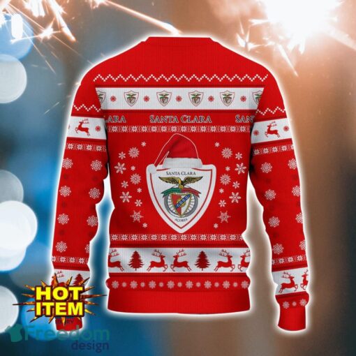 CD Santa Clara 3D Ugly Christmas Sweater For Men And Women Sport Fans Product Photo 3