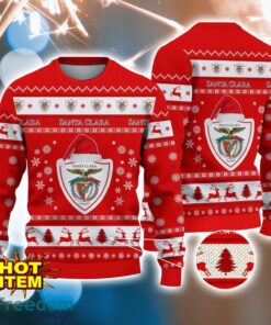 CD Santa Clara 3D Ugly Christmas  Sweater For Men And Women Sport Fans