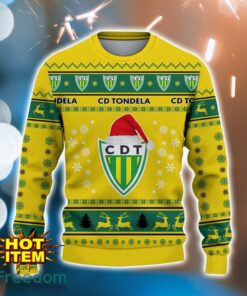 C.D. Tondela 3D Ugly Christmas Sweater For Men And Women Sport Fans Product Photo 2