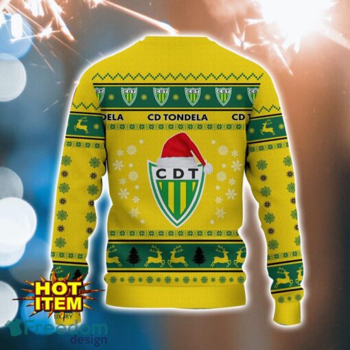 C.D. Tondela 3D Ugly Christmas Sweater For Men And Women Sport Fans Product Photo 3