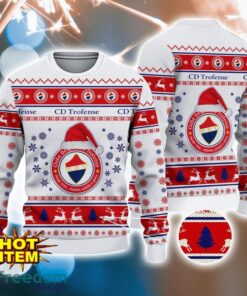 C.D. Trofense 3D Ugly Christmas  Sweater For Men And Women Sport Fans