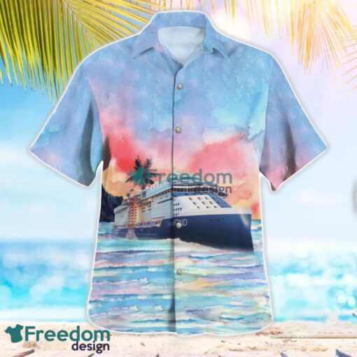 Celebrity Cruises Celebrity Beyond Hawaiian Shirt Beach Summer Shirt Product Photo 2