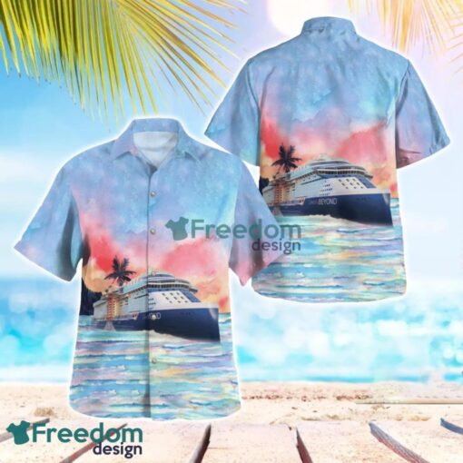 Celebrity Cruises Celebrity Beyond Hawaiian Shirt Beach Summer Shirt Product Photo 1