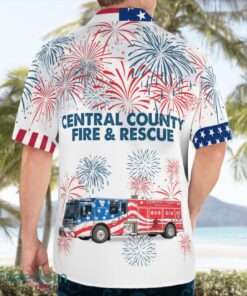 Central County Fire & Rescue, Missouri 4th Of July Hawaiian Shirt Beach Shirt For Men And Women Product Photo 2