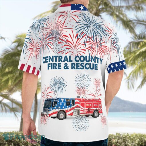 Central County Fire & Rescue, Missouri 4th Of July Hawaiian Shirt Beach Shirt For Men And Women Product Photo 2