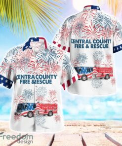 Central County Fire & Rescue, Missouri 4th Of July Hawaiian Shirt Beach Shirt For Men And Women