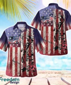 Central County Fire & Rescue, Missouri Beach Hawaiian Shirt Summer Gift