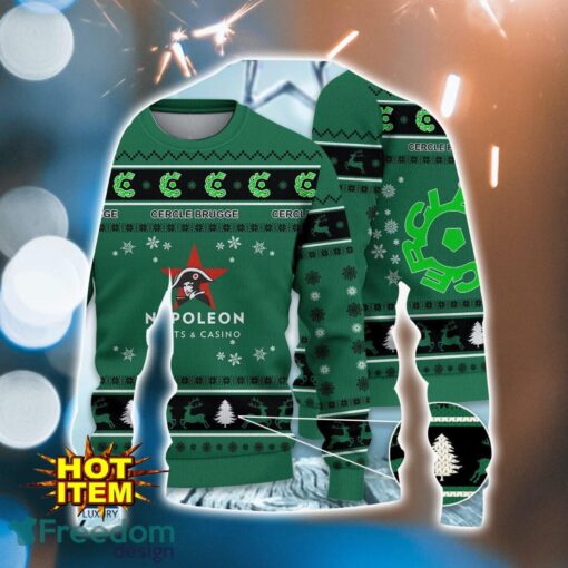 Cercle Brugge K.SV 3D Ugly Christmas Sweater For Men And Women Sport Fans Product Photo 1