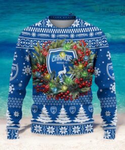 Chamois Niortais FC Christmas Ugly Sweater 3D Gift For Men And Women Product Photo 2