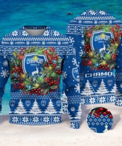 Chamois Niortais FC Christmas Ugly Sweater 3D Gift For Men And Women