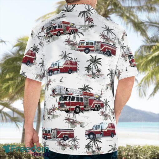 Charlotte County, Florida, Charlotte County Fire & EMS Hawaiian Shirt Beach Shirt For Men And Women Product Photo 2