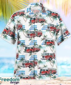 Charlotte, North Carolina, Charlotte Fire Department Summer Hawaiian Shirt For Men Women image Charlotte, North Carolina, Charlotte Fire Department Summer Hawaiian Shirt For Men Women Product Photo 3
