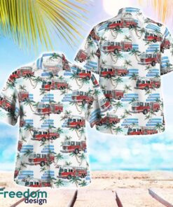 Charlotte, North Carolina, Charlotte Fire Department Summer Hawaiian Shirt For Men Women