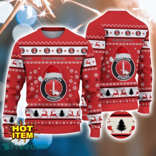 Charlton Athletic F.C 3D Ugly Christmas Sweater For Men And Women Sport Fans Product Photo 1