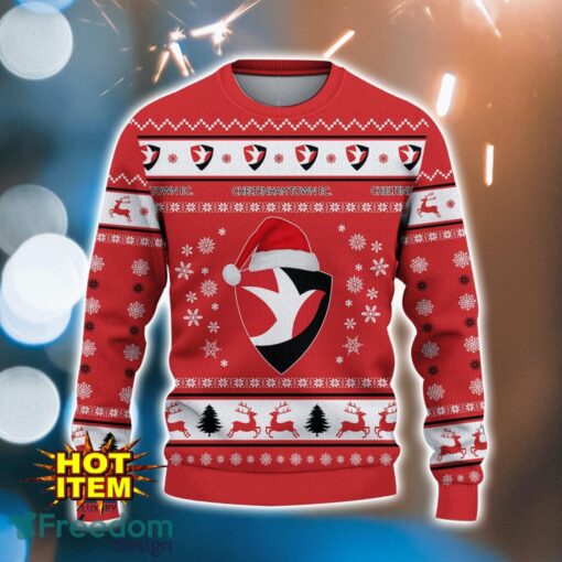 Cheltenham Town F.C 3D Ugly Christmas Sweater For Men And Women Sport Fans Product Photo 2