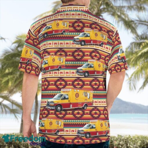 Cherokee Tribal EMS 3D Summer Aloha Hawaiian Shirt Product Photo 2