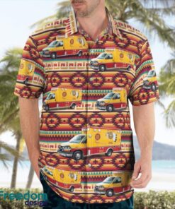 Cherokee Tribal EMS 3D Summer Aloha Hawaiian Shirt Product Photo 4