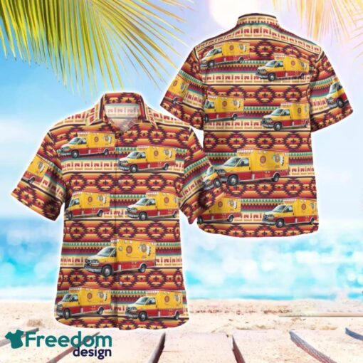 Cherokee Tribal EMS 3D Summer Aloha Hawaiian Shirt Product Photo 1