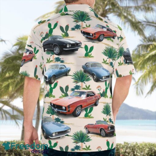 Chevrolet Camaro (first generation) 3D Summer Aloha Hawaiian Shirt Product Photo 2