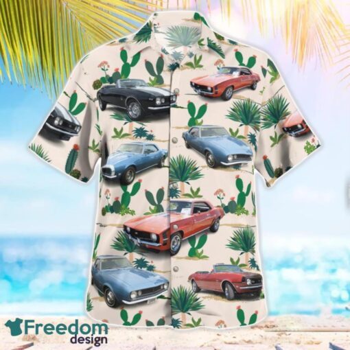 Chevrolet Camaro (first generation) 3D Summer Aloha Hawaiian Shirt Product Photo 4