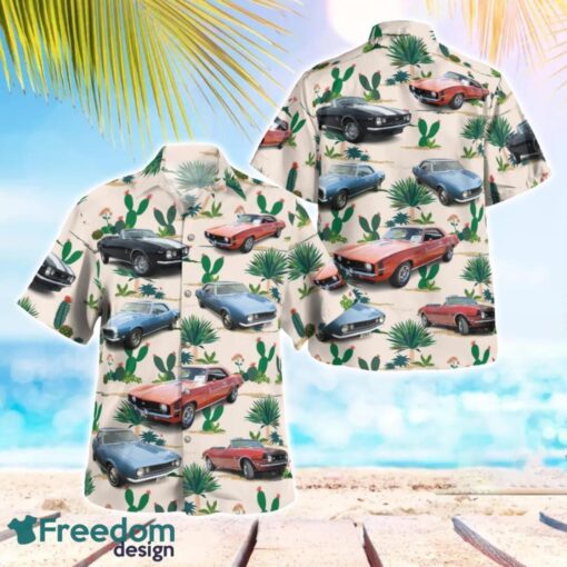 Chevrolet Camaro (first generation) 3D Summer Aloha Hawaiian Shirt Product Photo 1