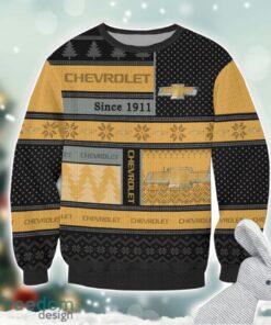 Chevrolet Logo Ugly Christmas Sweater For Fans Men And Women Christmas Gift Ideas Product Photo 2