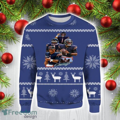 Chicago Bears NFL Foolball Team Christmas Gift Ugly Christmas Sweater For Men And Women Product Photo 1