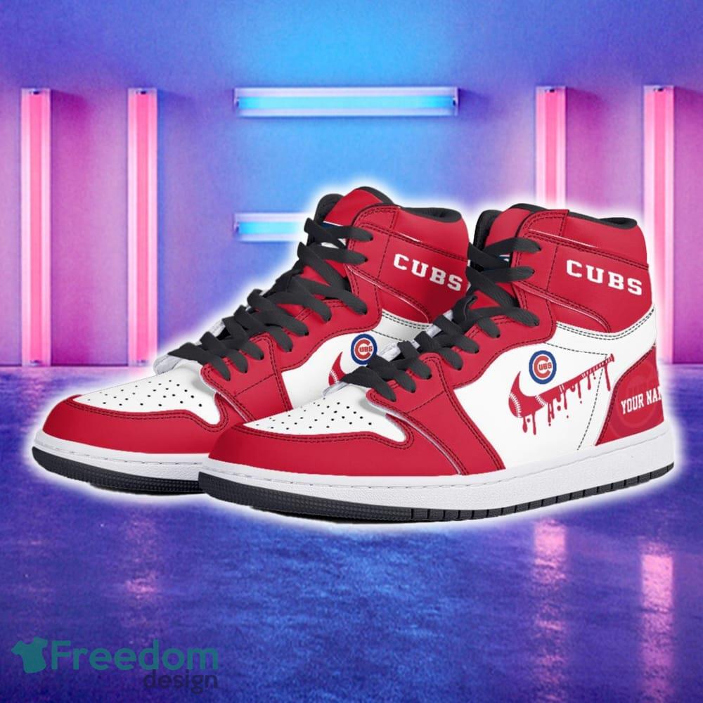 Chicago Cubs AJ1 Hightop Shoes New For Men Women Gift Air Jordan Hightop Sneaker Custom Name image Chicago Cubs AJ1 Hightop Shoes New For Men Women Gift Air Jordan Hightop Sneaker Custom Name - Chicago Cubs Air Jordan 1 Hightop Shoes_5