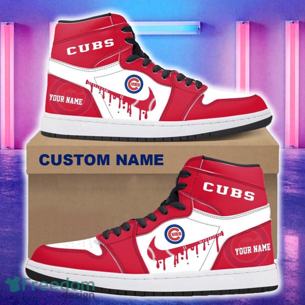 Chicago Cubs AJ1 Hightop Shoes New For Men Women Gift Air Jordan Hightop Sneaker Custom Name image Chicago Cubs AJ1 Hightop Shoes New For Men Women Gift Air Jordan Hightop Sneaker Custom Name - Chicago Cubs Air Jordan 1 Hightop Shoes_4