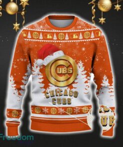 Chicago Cubs Car For Fans 3D Sweater Ugly Christmas Santa Hat Tree Gift For Men Women Chicago Cubs Car For Fans 3D Sweater Ugly Christmas Santa Hat Tree Gift For Men Women