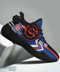 Chicago Cubs Speedsters Yeezy Running Shoes For Fans Gift Men Women - Chicago Cubs Speedsters Yeezy Boost Running Shoes_2