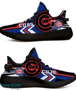 Chicago Cubs Speedsters Yeezy Running Shoes For Fans Gift Men Women - Chicago Cubs Speedsters Yeezy Boost Running Shoes_1