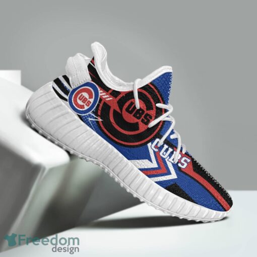 Chicago Cubs Speedsters Yeezy Running Shoes For Fans Gift Men Women - Chicago Cubs Speedsters Yeezy Boost Running Shoes_6