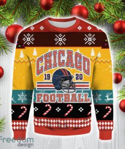 Chicago Football EST 1920 Christmas Gift Ugly Christmas Sweater For Men And Women