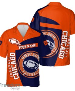 Chicago Football Team Hawaiian Shirt And Shorts 3D Printed Team Gift