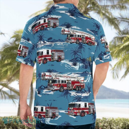 Chicopee, Hampden County, Massachusetts, Chicopee Fire Department Hawaiian Shirt Beach Shirt For Men And Women Product Photo 2