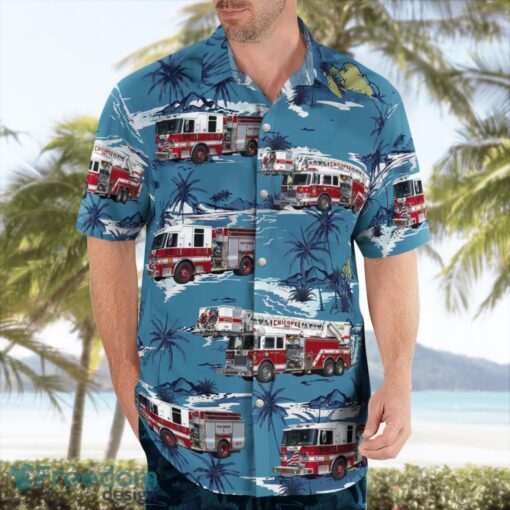 Chicopee, Hampden County, Massachusetts, Chicopee Fire Department Hawaiian Shirt Beach Shirt For Men And Women Product Photo 4