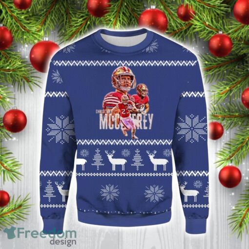 Christian McCaffrey 49ers Christmas Gift Ugly Christmas Sweater For Men And Women Product Photo 1