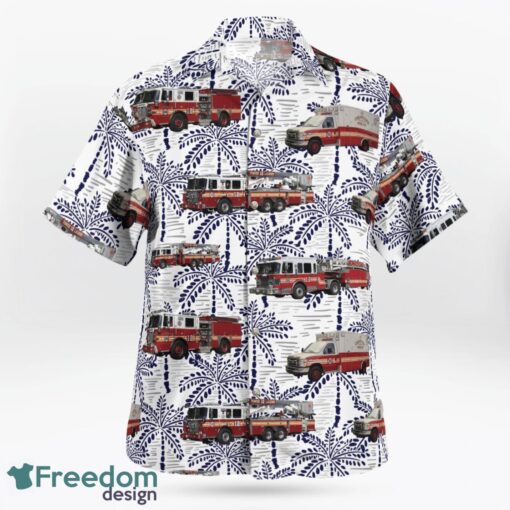 Christiana, Delaware, Christiana Fire Company Hawaiian Shirt Product Photo 2