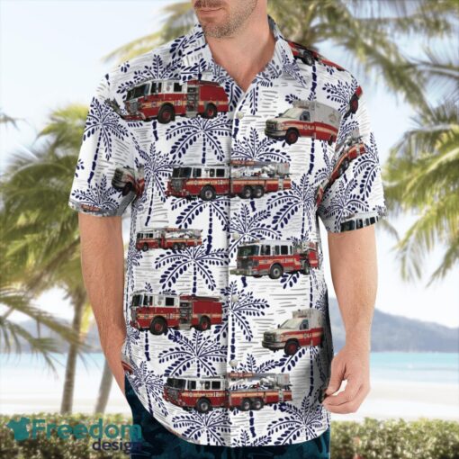 Christiana, Delaware, Christiana Fire Company Hawaiian Shirt Product Photo 3