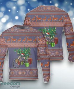 Christmas Bicycle With Gifts Sweater For Men Women