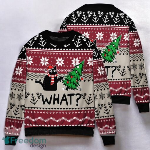 Christmas Cat What unisex womens & mens Product Photo 1