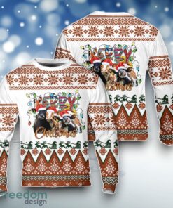 Christmas Cow Mooey Christmas Sweater For Men Women