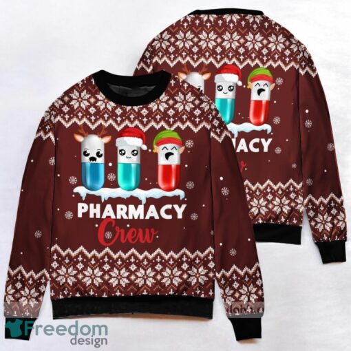 Christmas Pharmacy Crew Ugly Christmas Sweater 3D Printed Christmas Gift Product Photo 1