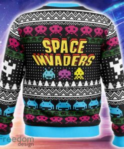 Christmas Space Invaders Ugly Christmas Sweater Trending Holidays For Men Women Fans - Christmas Space Invaders Ugly Christmas Sweater_2