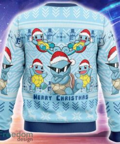 Christmas Squirtle Pokemon Knitted Christmas Sweater Trending Holidays For Men Women Fans - Christmas Squirtle Pokemon Ugly Christmas Sweater_2