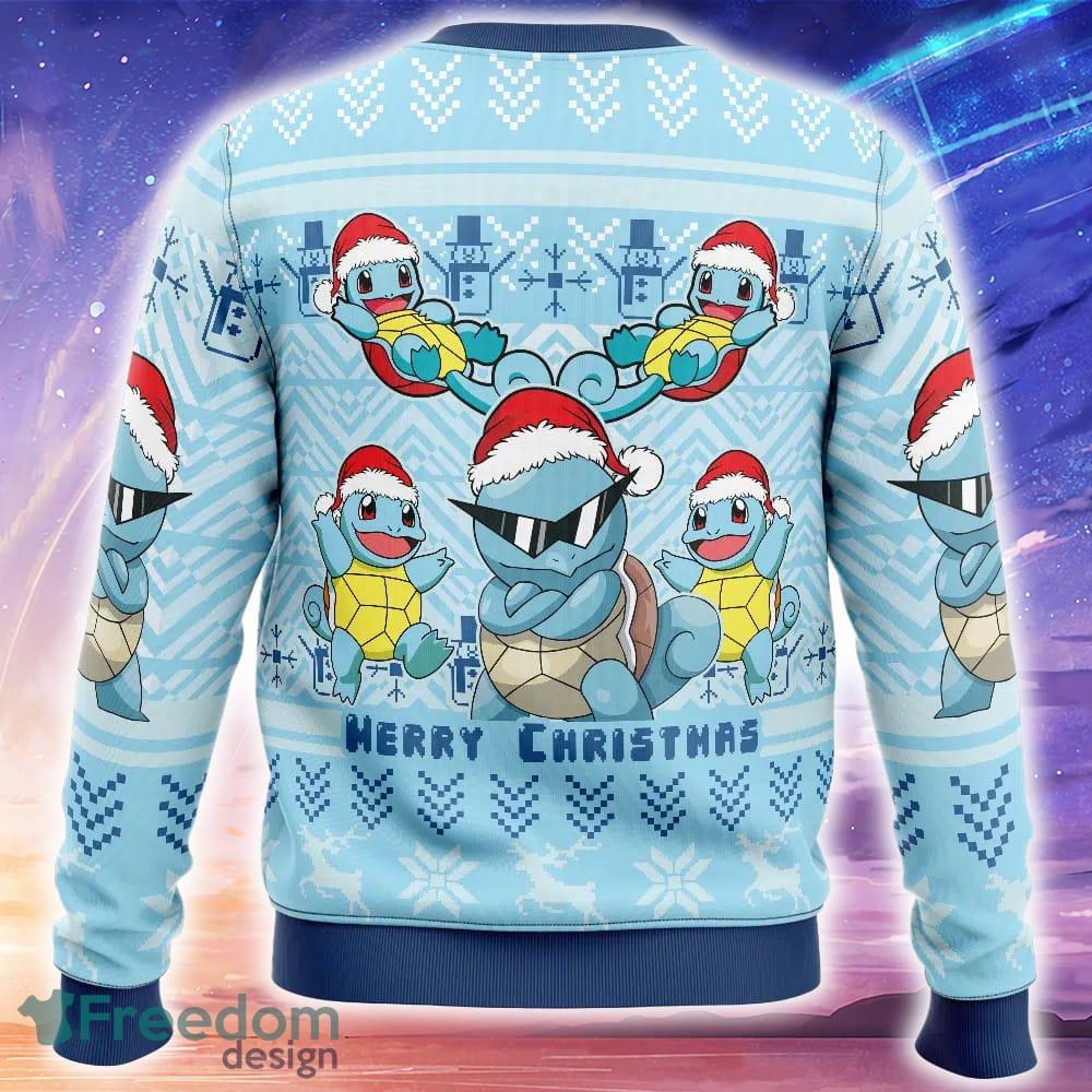 Christmas Squirtle Pokemon Knitted Christmas Sweater Trending Holidays For Men Women Fans image Christmas Squirtle Pokemon Knitted Christmas Sweater Trending Holidays For Men Women Fans - Christmas Squirtle Pokemon Ugly Christmas Sweater_2